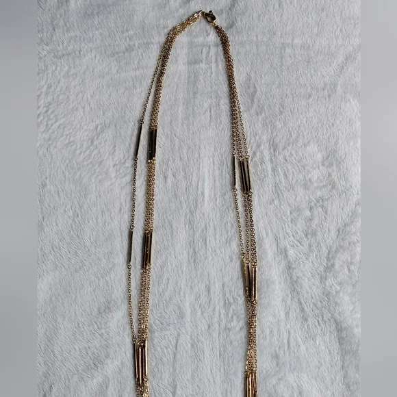 Saks Fifth Avenue Gold-Tone Multi-Strand Necklace - Picture 1 of 4